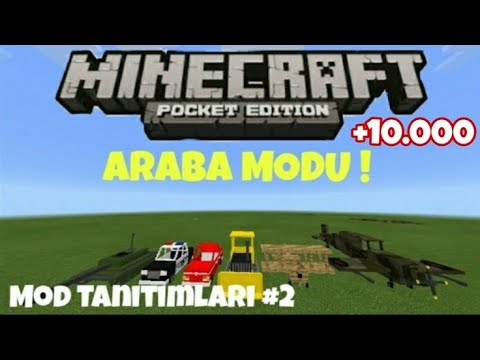 minecraft araba modu apk indir