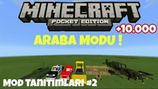 minecraft araba modu apk indir