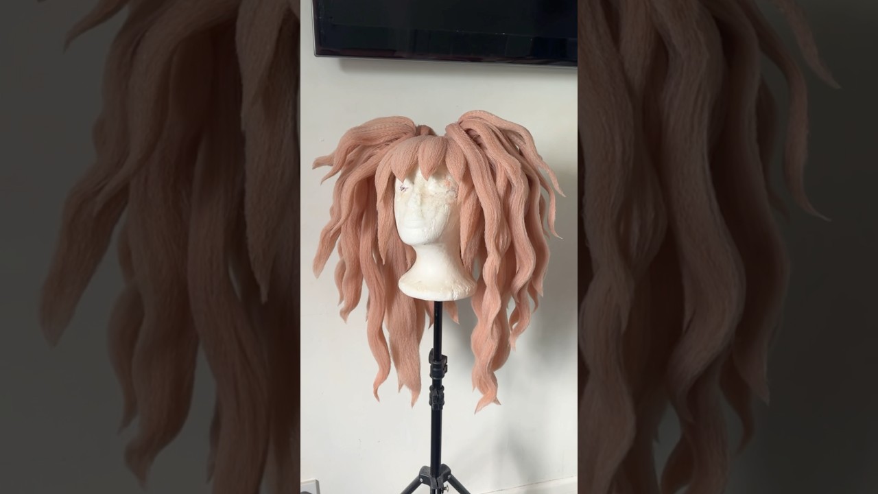 HOW I STYLE MY WIGS FOR COSPLAY ~ Style a Verosika Mayday Wig w/me #helluvaboss #wig #tutorial #diy