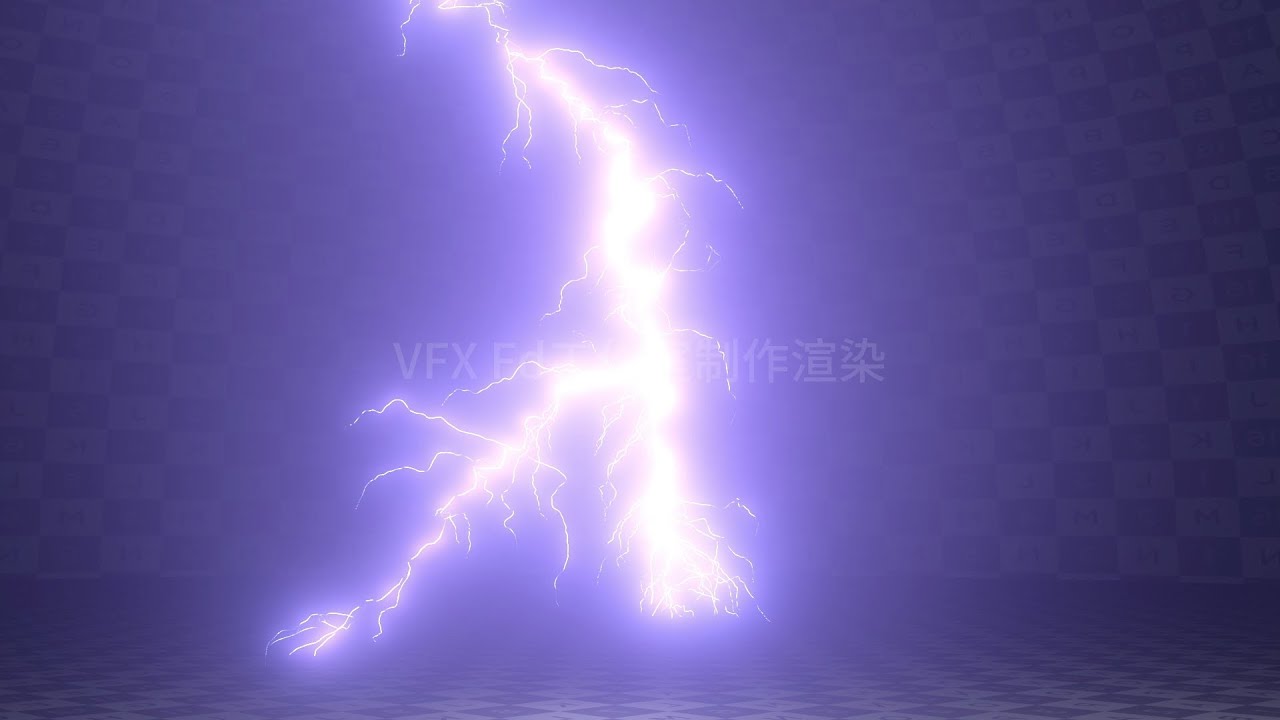 Houdini Realistic Lightning Production and Rendering Project File - YouTube