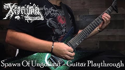 The Xebellian Triangle - Spawn Of Ungoliant (Official Guitar Playthrough)