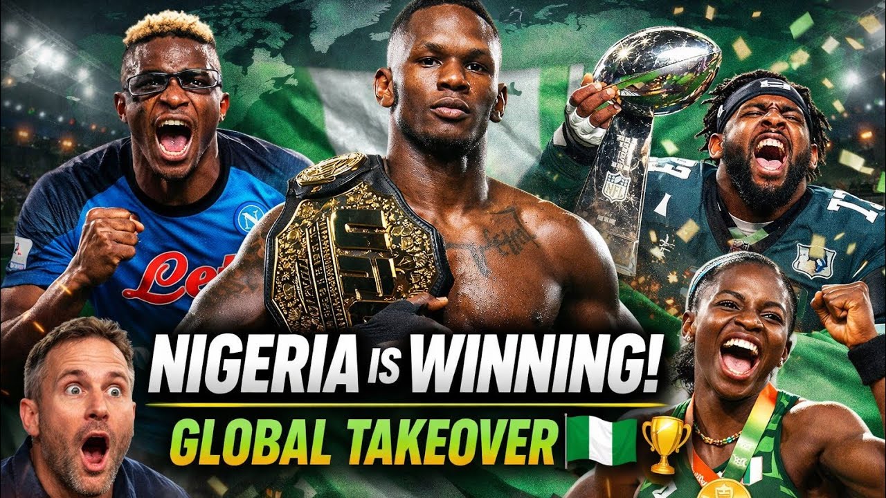 Нигерийские спортсмены меняют спорт для всех, покоряя мировой спорт, и ничто не сможет их останов...