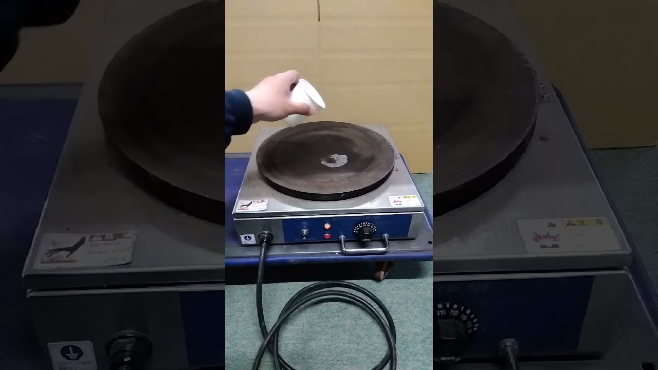 7日間動作保証 NICHIWA CM-360 電気クレープ焼器 直径:36cm 100V