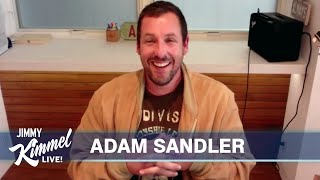 Adam Sandler on Embracing Quarantine, Paparazzi Push-Ups \& Takeout Adventure