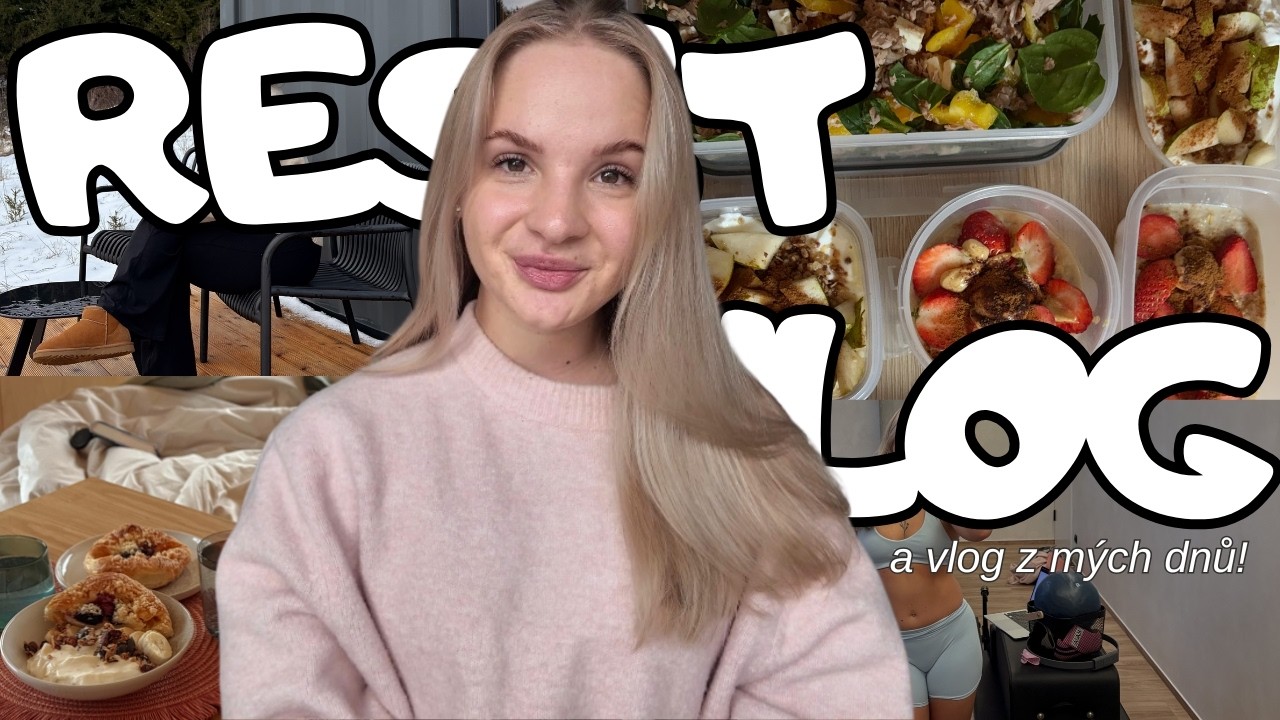 POTŘEBUJU RESTART?!👀💓 I meal prep, girlie víkend, práce, realita, recept, tipy a běžné dny