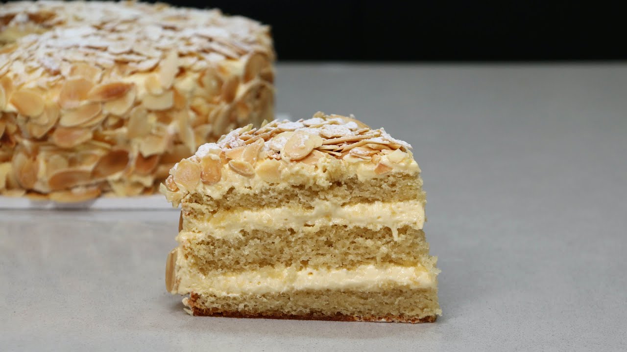 Tarta Sara con crema de mantequilla francesa / Sara cake with french buttercream