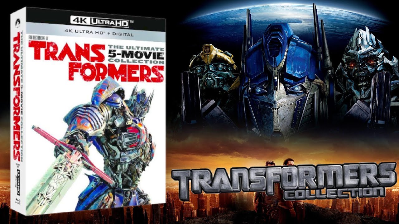 Transformers 5 Film Collection 4K Blu-ray Unboxing