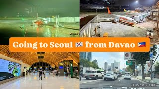 Stressful journey from Davao to Seoul