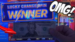 I DID IT, AGAIN!!! LUCKY CHANCE SPIN WINNER ON $250 BET - YA, FREAKS!!!!