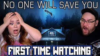 No One Will Save You (2023) Movie Reaction | Our FIRST TIME WATCHING | Kaitlyn Dever is amazing!