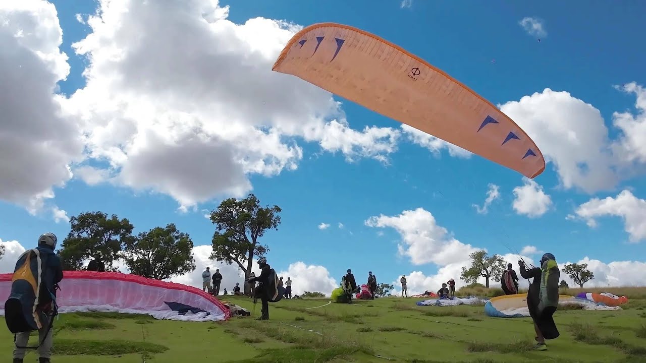 PARAGLIDER TAKE-OFFS | 2024 STATE OF ORIGIN COMPETITION | MANILLA