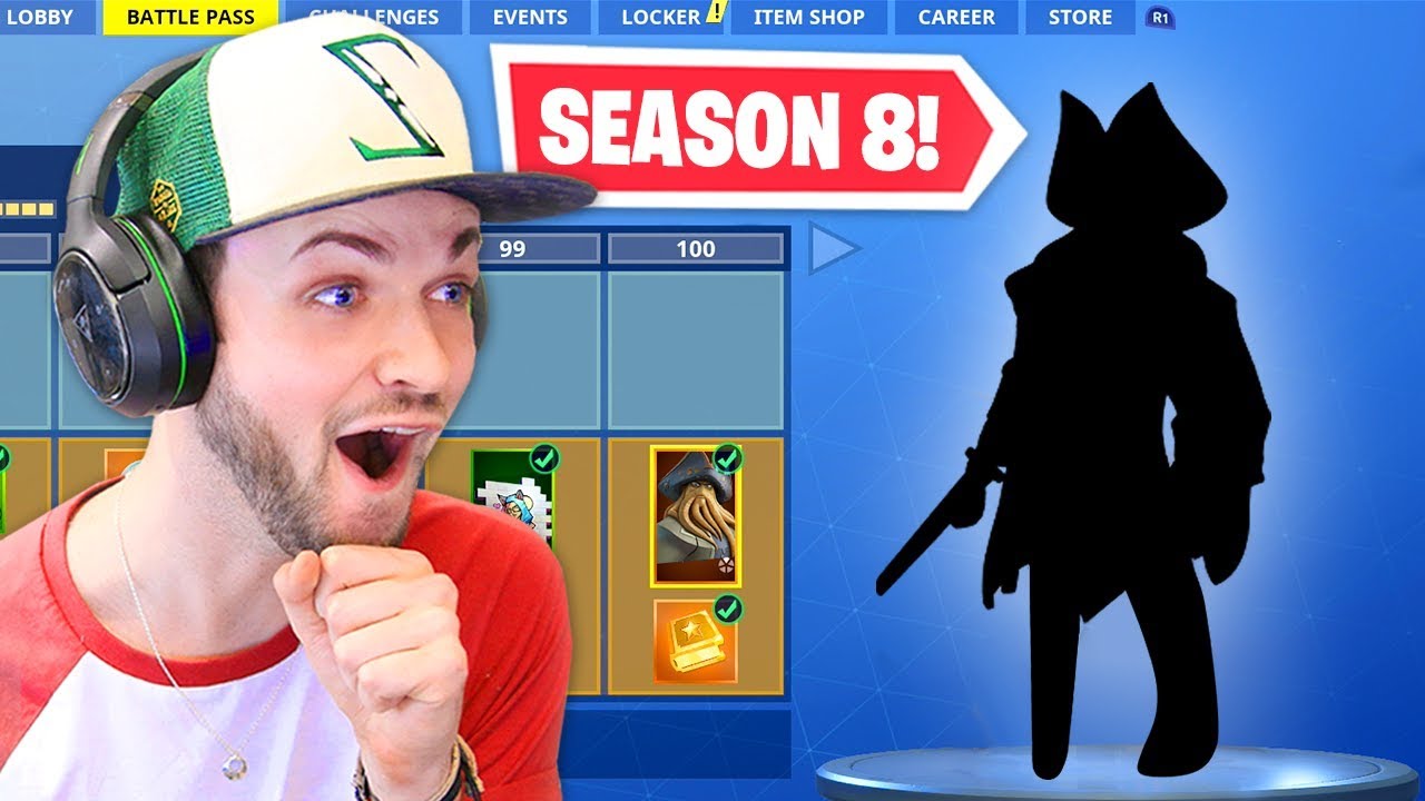 *NEW* SEASON 8 SKINS! - YouTube