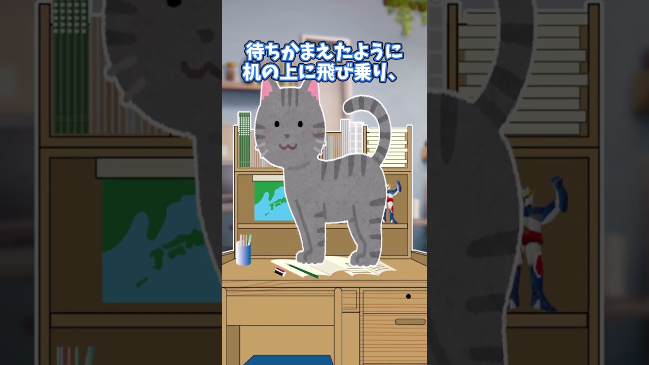 【ほっこり】受験勉強より猫が難関だった