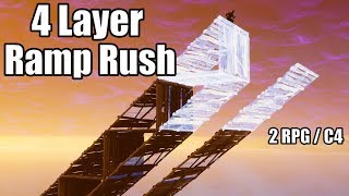 4 Layer Ramp Rush V3 Tutorial - Fortnite Battle Royale