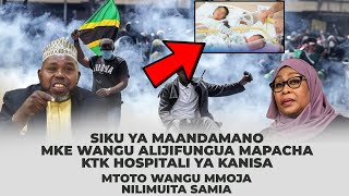 MKE WA SHEKHE ALIEJIFUNGUA HOSPITALI YA KANISA SIKU YA MAANDAMANO, MTOTO AMUITA SAMIA