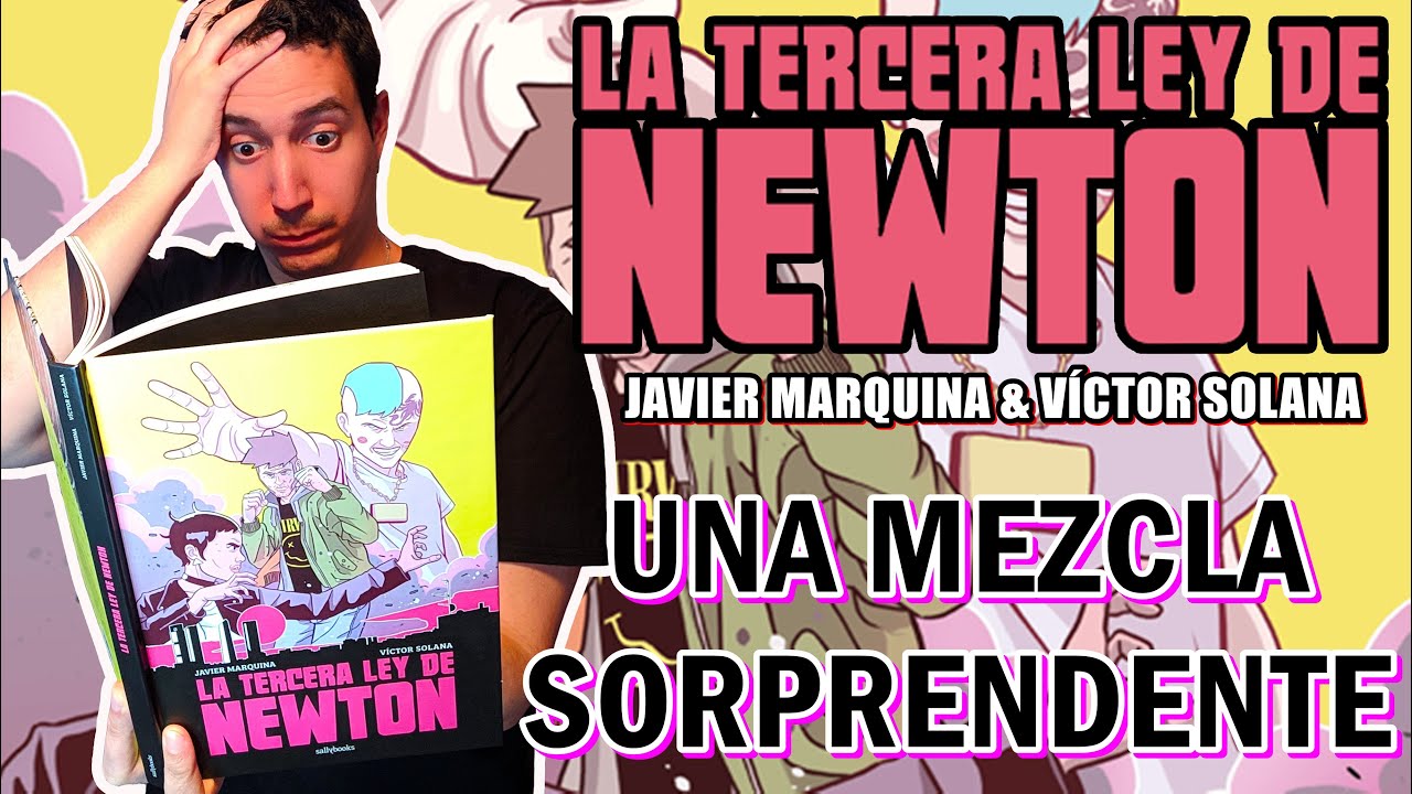 COMIC LA TERCERA LEY DE NEWTON | Sallybooks