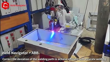 Weld Navigator® Laser Vision Seam Tracking for Adaptive Sink Welding Automation#seamtracking