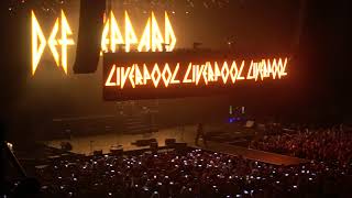 DEF LEPPARD The Hysteria Tour 15.12.18 Start ECHO Arena Liverpool