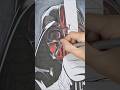 Drawing Darth Vader Parte 1 #fyp #art #drawing #darthvader #starwars