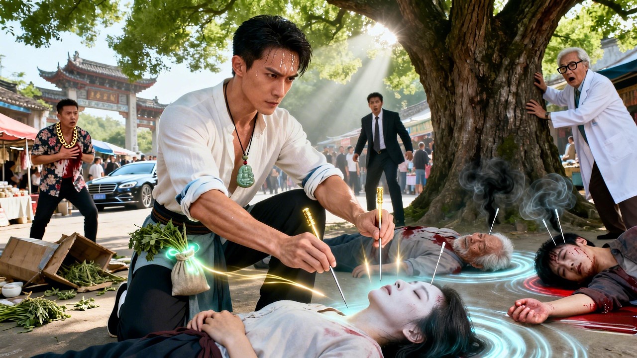 🔔首發新劇🔥小村醫意外獲神傳承😱醫道通天武力爆表！一路開掛虐渣逆襲成人生贏家🔥#短劇推薦