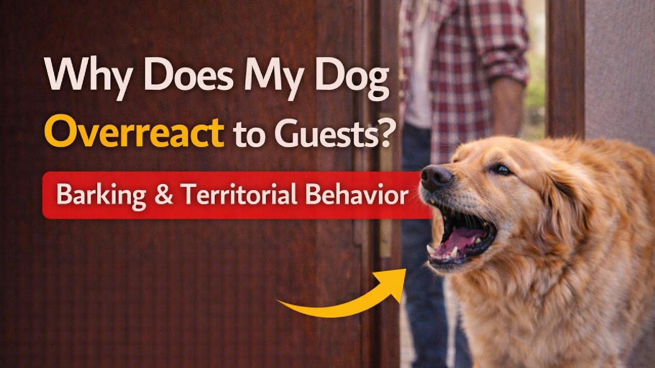 Why Does My Dog Overreact to Guests? | Barking & Territorial Behavior