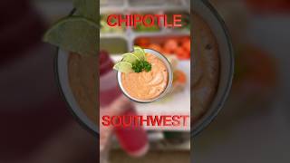 CHIPOTLE SOUTHWEST SAUCE DUPE #shorts