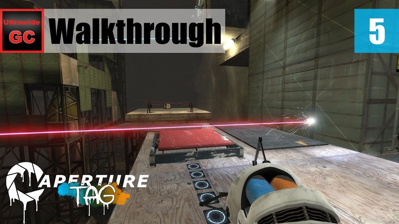 Aperture Tag [#05] - Chamber 4 || Walkthrough