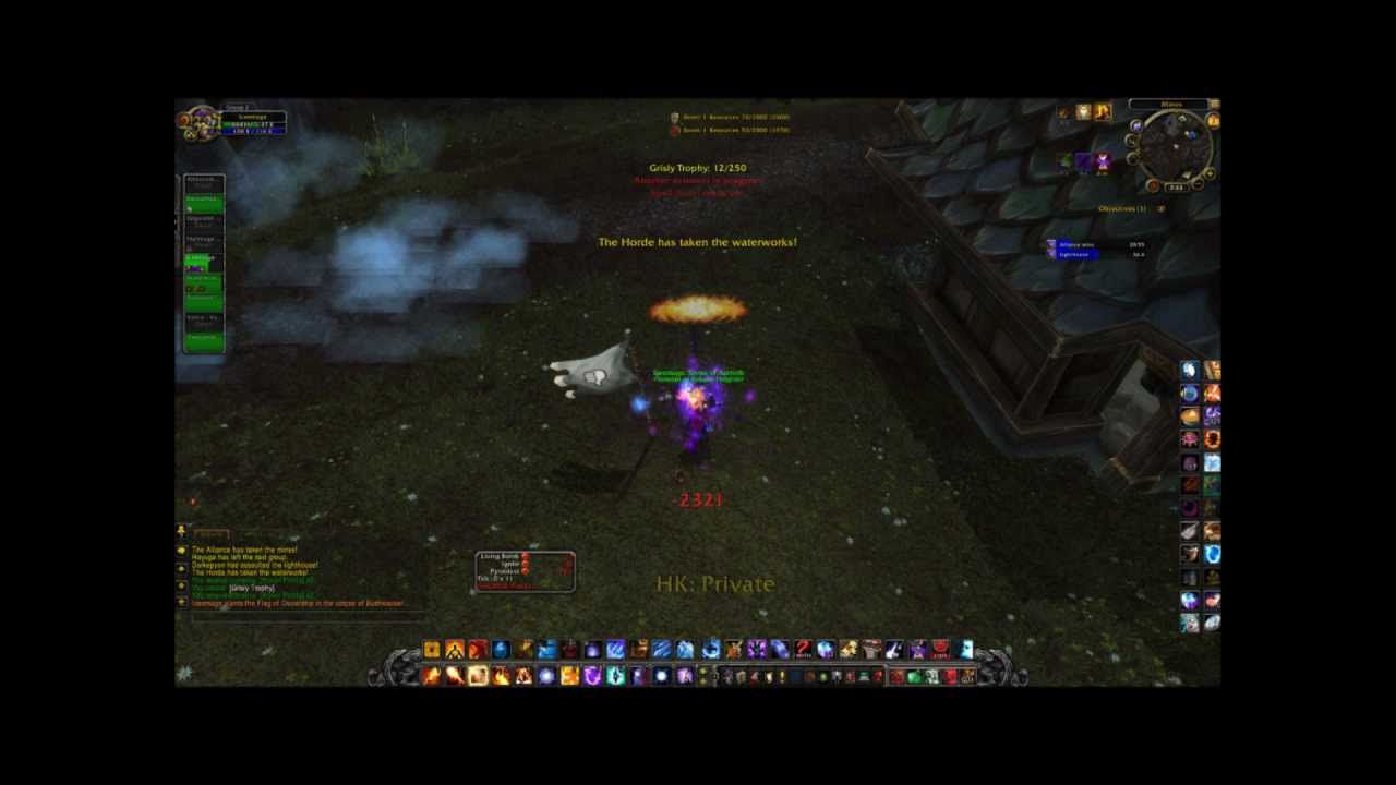 world of warcraft flag of ownership screenshot montage YouTube