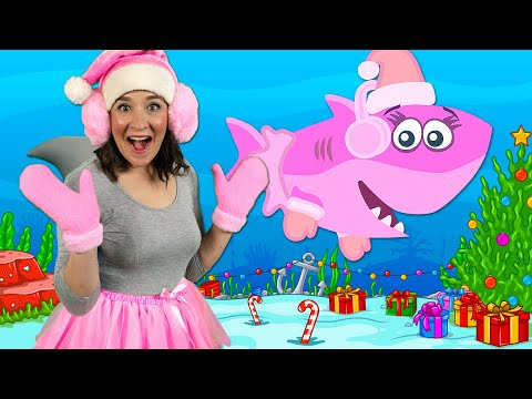 Christmas Baby Shark | Kids Songs & Nursery Rhymes | Christmas Sharks Song for Kids