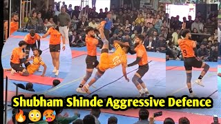 SHUBHAM SHINDE Aggresive Defence Ratnagiri Kabaddi Matches 2025 | Full Fire Tackles 🔥🥶