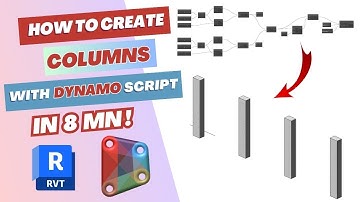 Automate Columns Modeling in Revit with Dynamo | Tutorial | Script in 8 Minutes