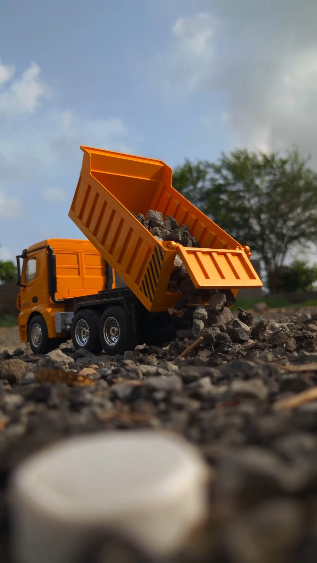 Rc Dumping Truck ZMX-EVE Zhimeixin Top Power 9CH Dump Truck #truck
