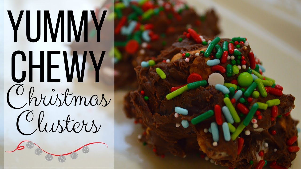 Christmas Clusters I How to Make Christmas Candy I Chocolate Candies