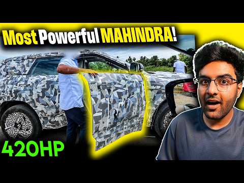 420hp Mahindra with Porsche DOORS ! Mahindra is launching its Sierra.EV rival EARLY ! Pro's car show