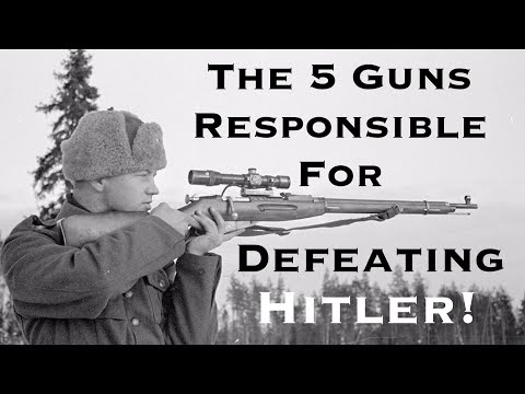 WW2 Weapons:Top 5 Guns Responsible For Defeating Hitler!