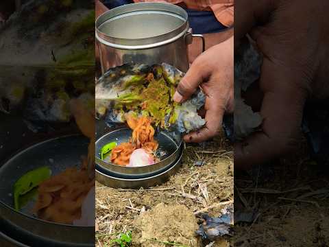 Chinguli patua puda au pakhala bhata |#shorts #villagefood #villagelife
