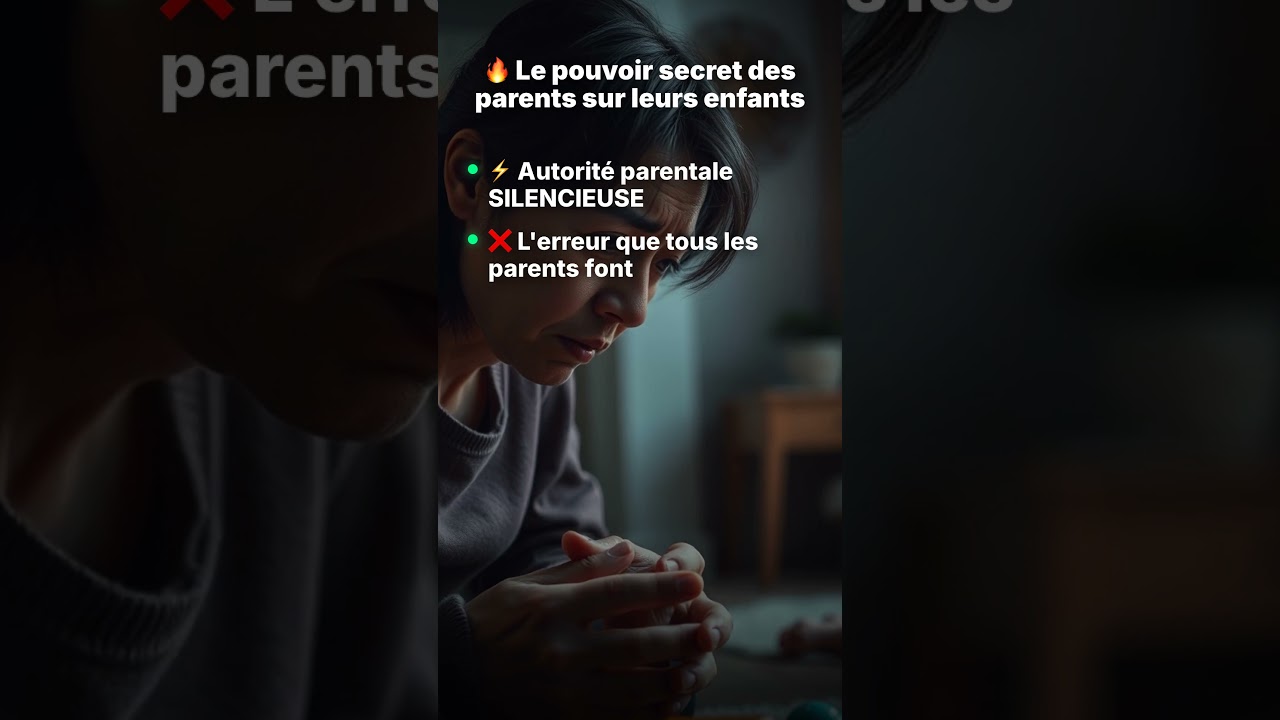 🔥 Le pouvoir secret des parents sur leurs enfants
