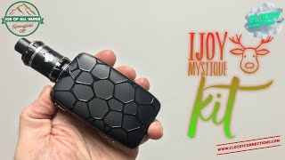 IJOY Mystique Kit Review : Mesh Coils Lightweight Dual 18650 Mod  ~Joe of all vapes:Cloudy Connectio