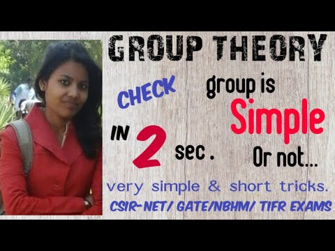 Simple group Check