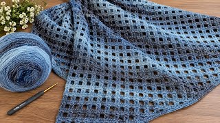 Look, you can do this too! It's a very simple and beautiful crochet pattern.