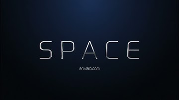 Space Logo Reveal-After Effects Template Videohive