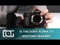 Sony A7 Ii Weatherproof