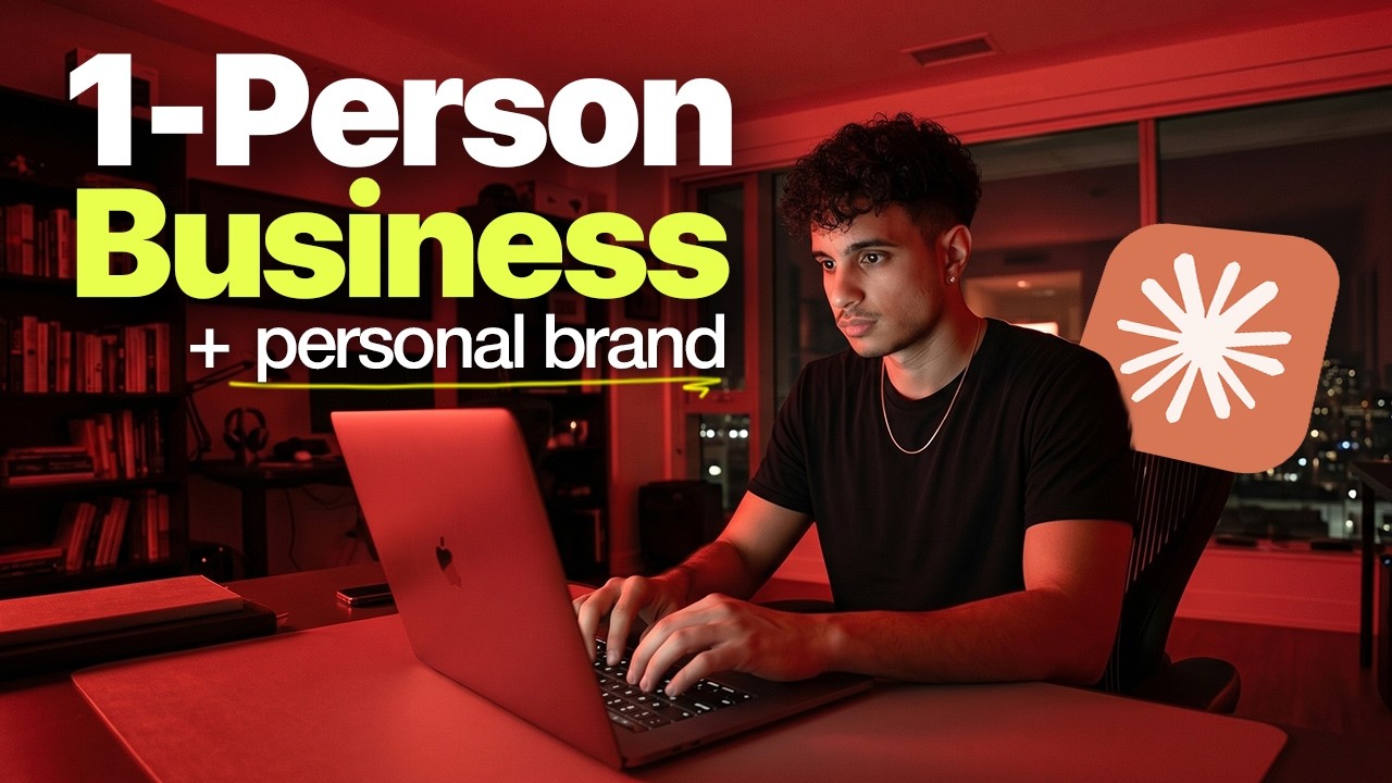 How To Start a 1-Person AI Business + Personal Brand with Claude AI in 30 Days