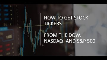 How to scrape stock tickers with Python and yahoo_fin