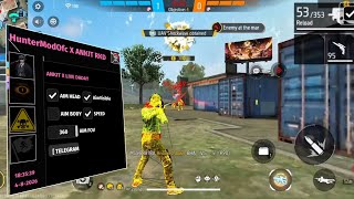 HUNTER X ANKIT MOD Free Fire New Hack 100% Anti-ban I Body Headshot  |  New Updated Panel screenshot 4