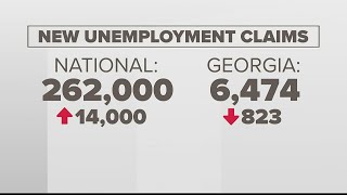 Unemployment Claims Are Going Up In Us, Down In Georgia Data