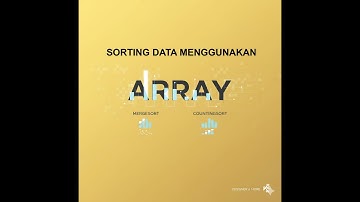 Sorting Data Array Angka Terbesar ke Yang terkecil