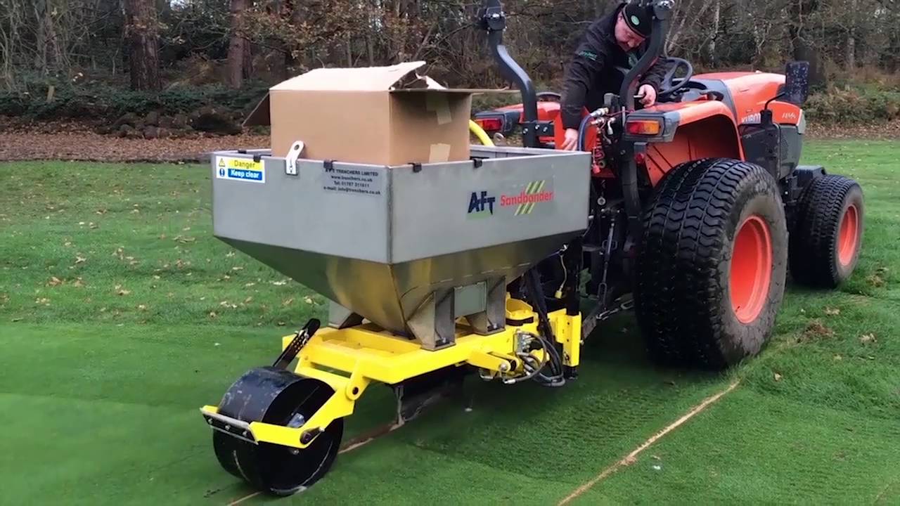 Sports Turf Equipment Single View YouTube