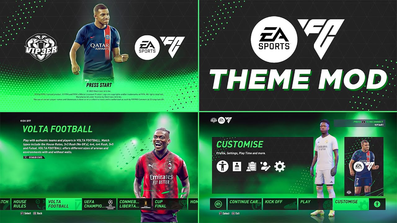 FREE) Enhanced Graphic Mods for FIFA 22 PC #TU17