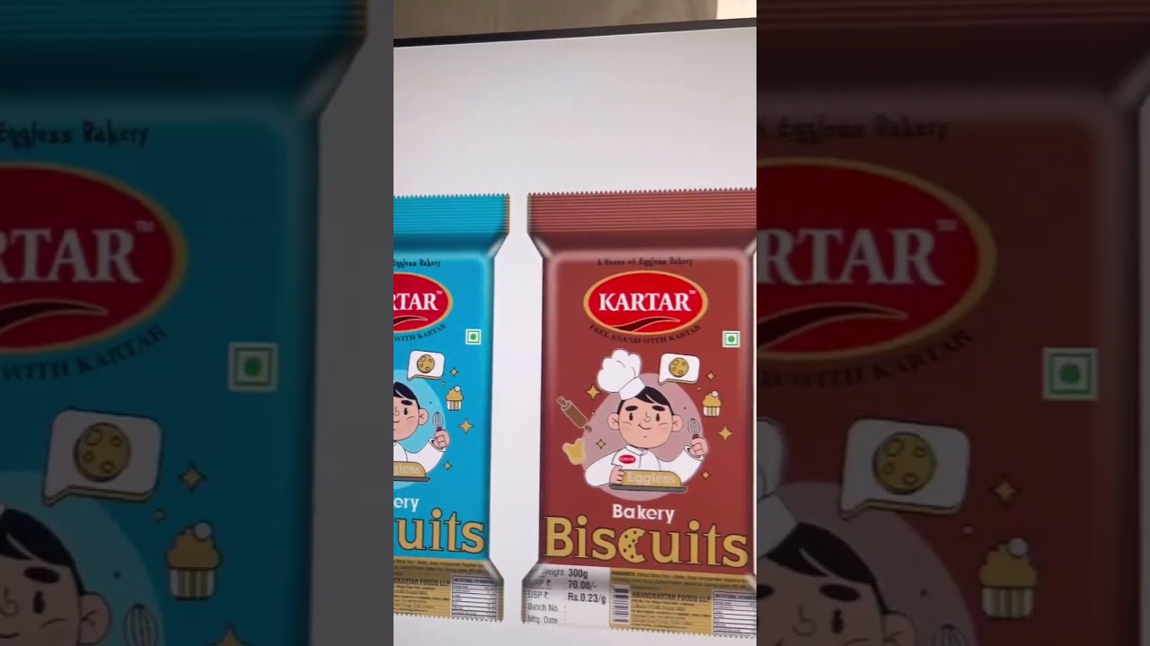 Bakery Biscuits Packaging Design